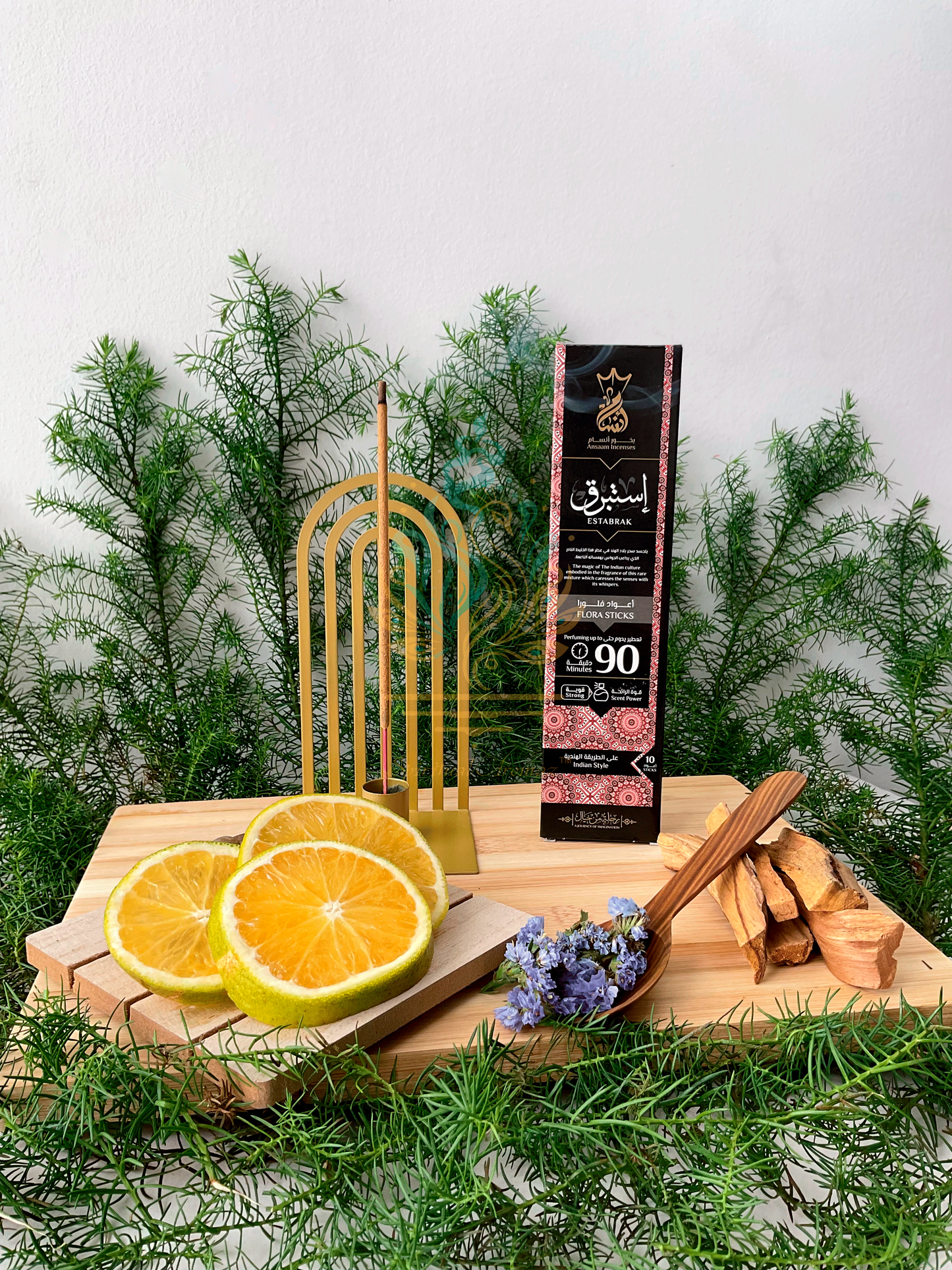 Ansaam Incense - Estabrak - Mini Floral Sticks 90 Min