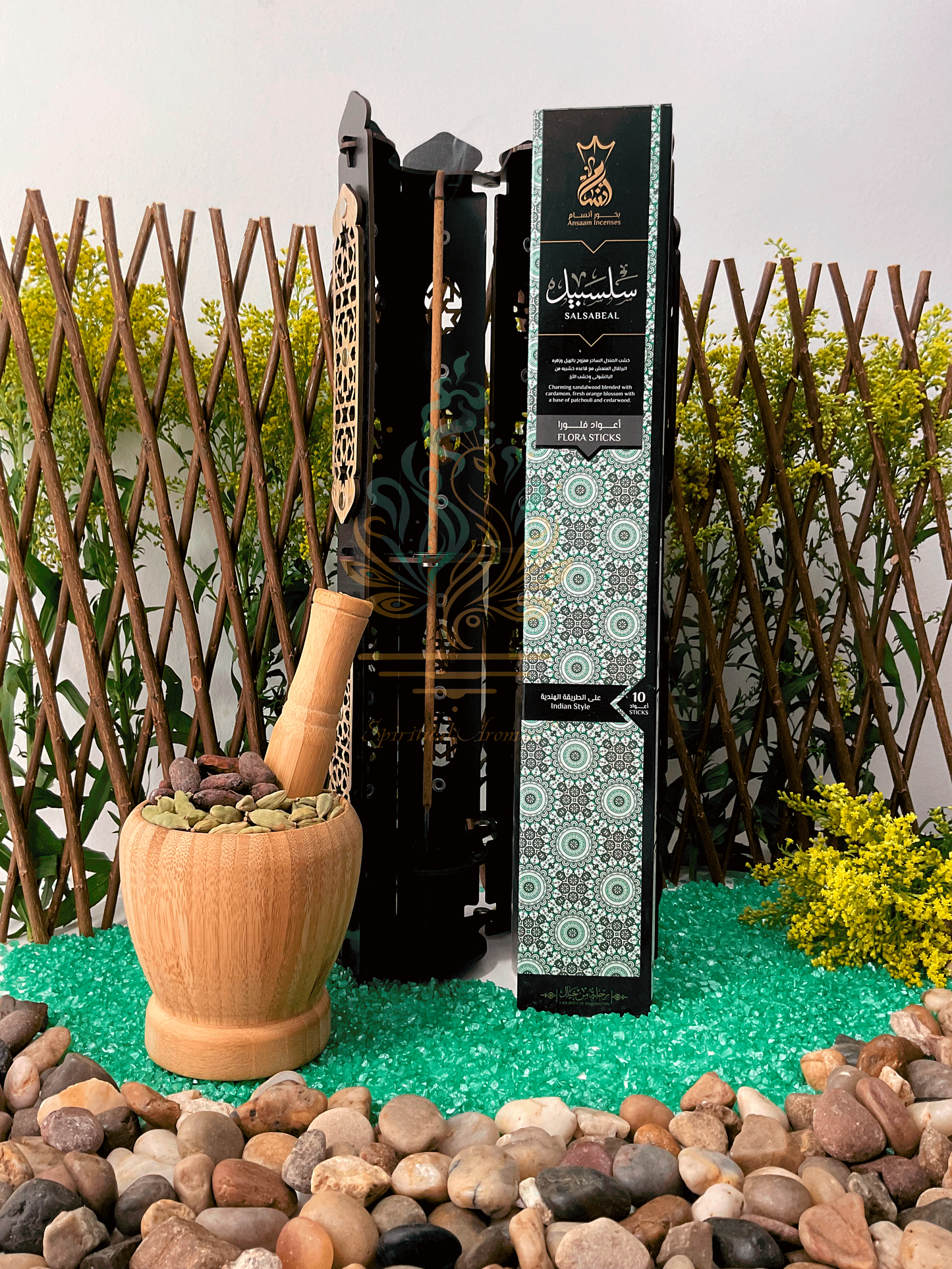 Ansaam Incense - Eastern Inspired *Salsabeal* - 2.5 Hours