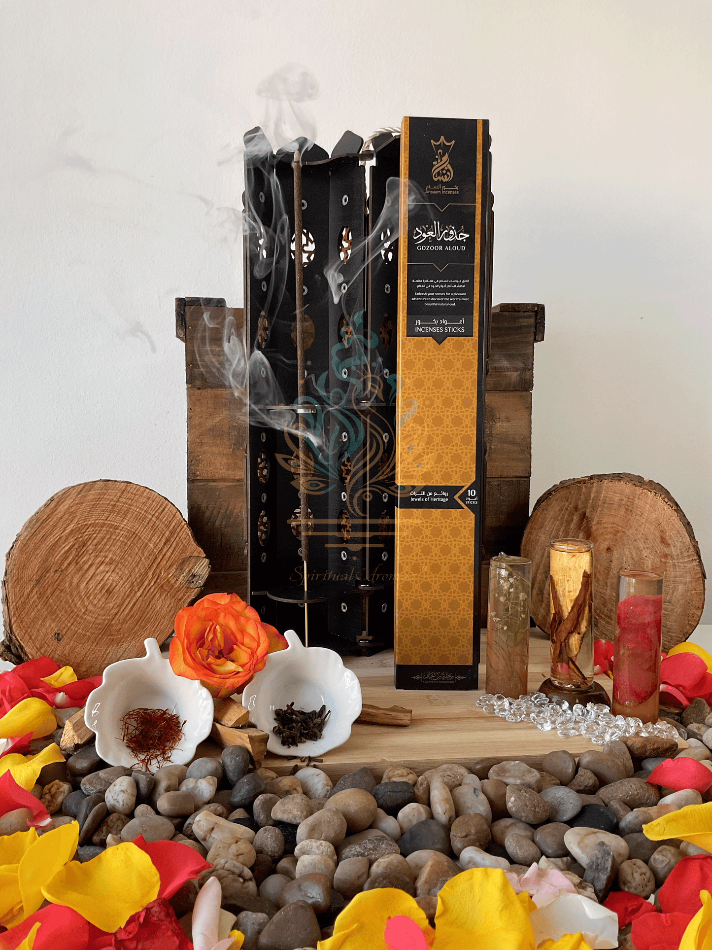 Ansaam Incense - Oud Roots - 10 Sticks - 2.5 Hours