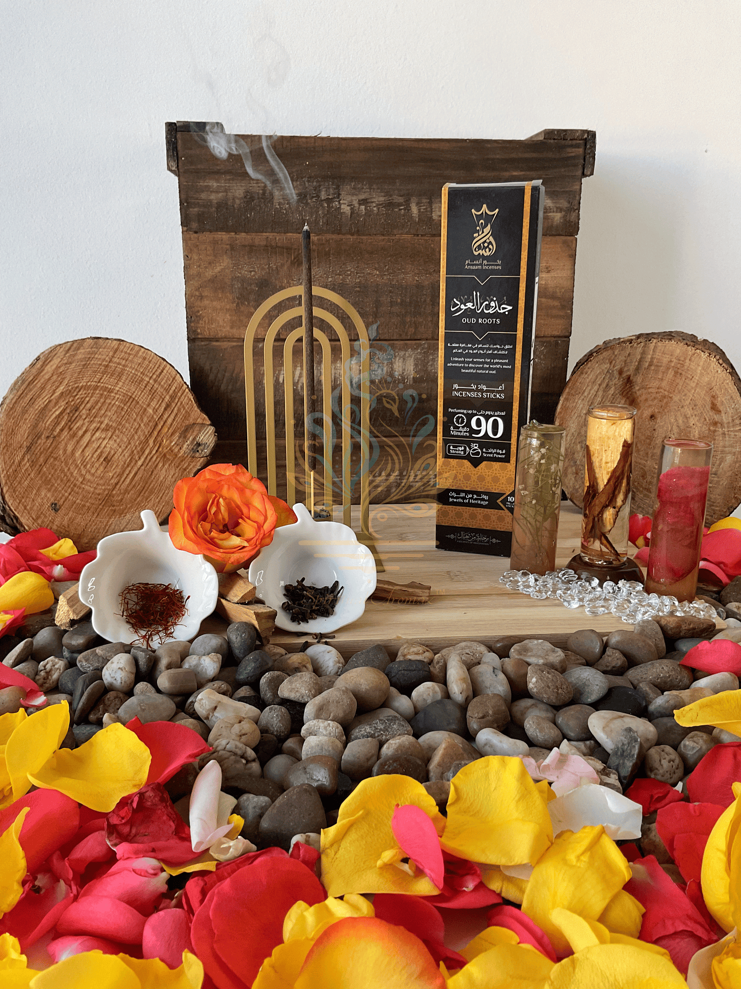 Ansaam Incense - Sticks Oud Roots - 10 Sticks - 90 minutes