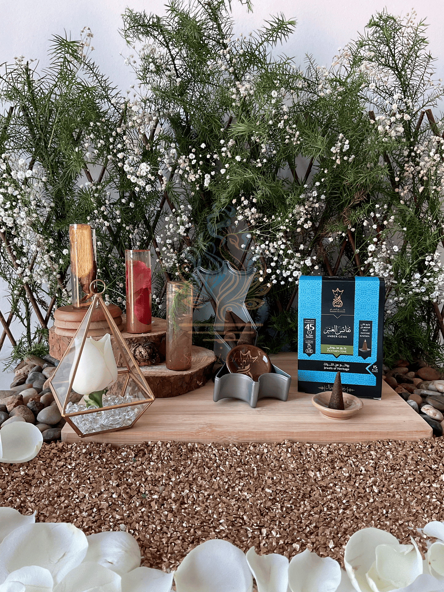 Ansaam Incense - Amber Gems - 15 Cones