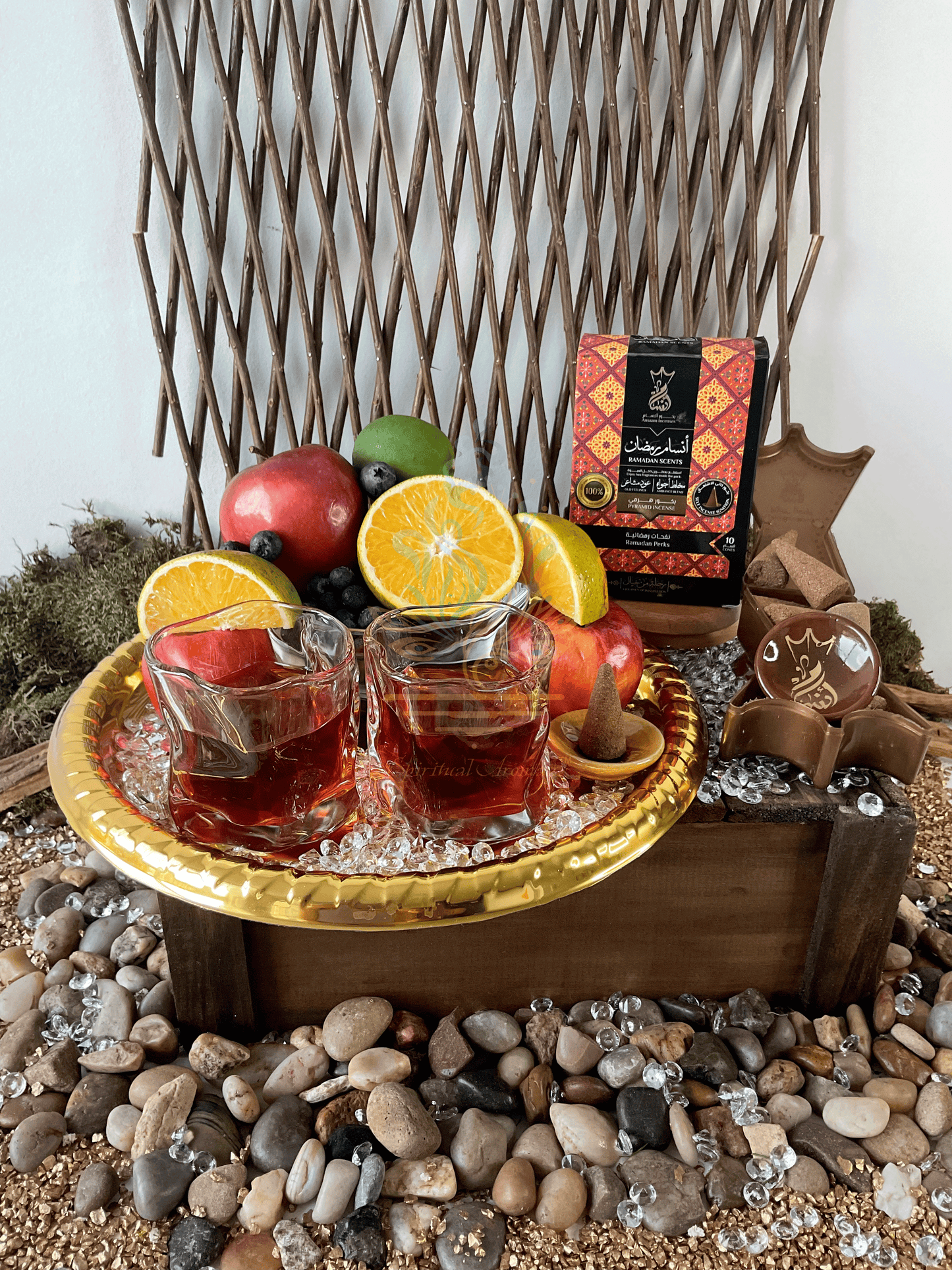 Ansaam Incense - Ramadan Scents - 10 Pyramid Cones