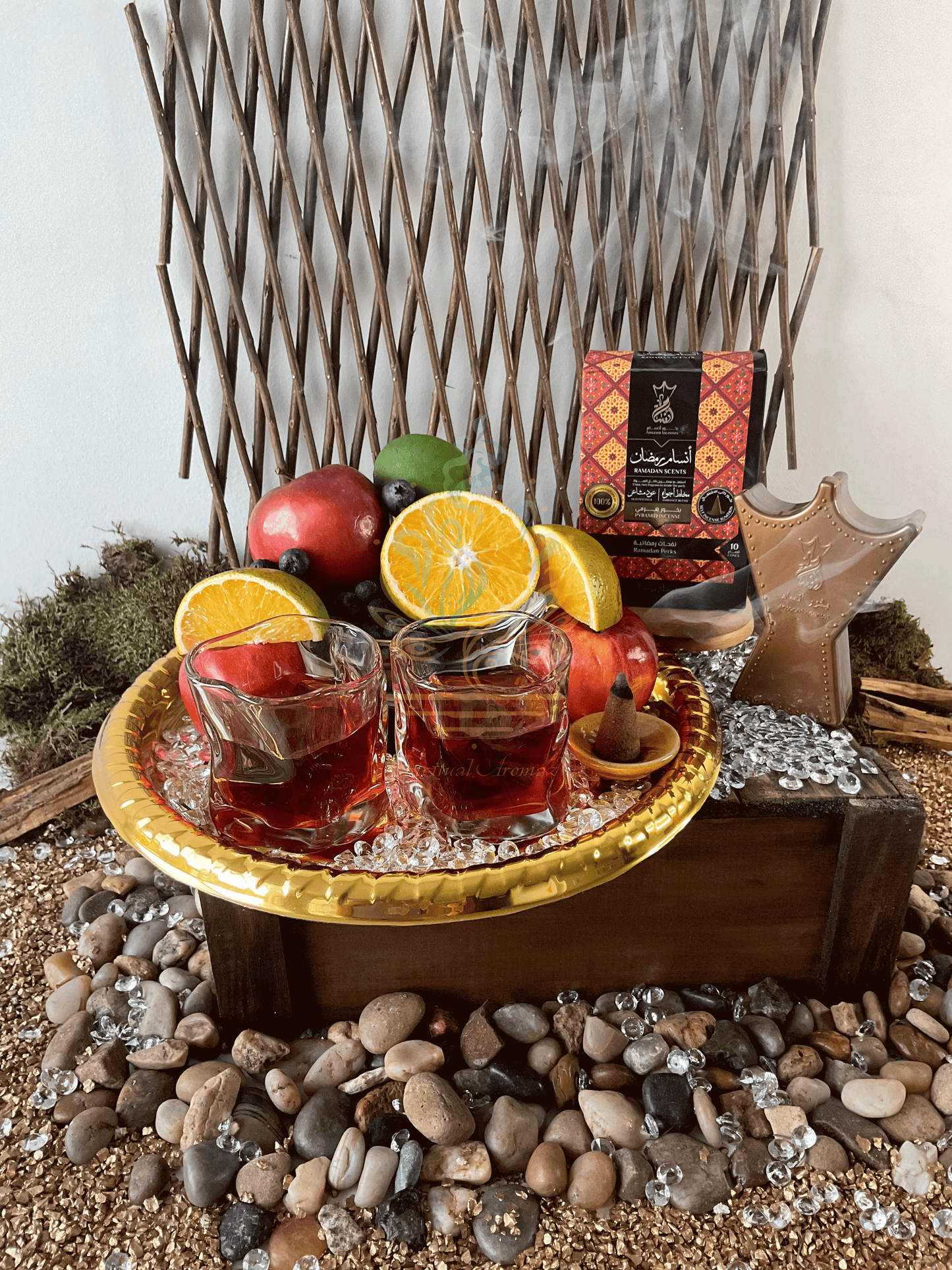 Ansaam Incense - Ramadan Scents - 10 Pyramid Cones