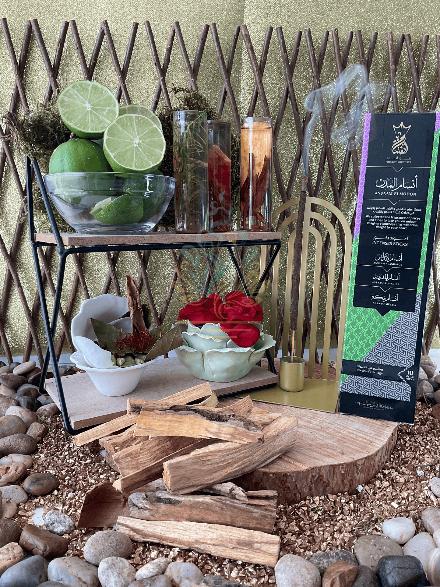 Ansaam Incense - Ansaam Elmodon - 10 Stick Variety Pack - 90 Minutes Each